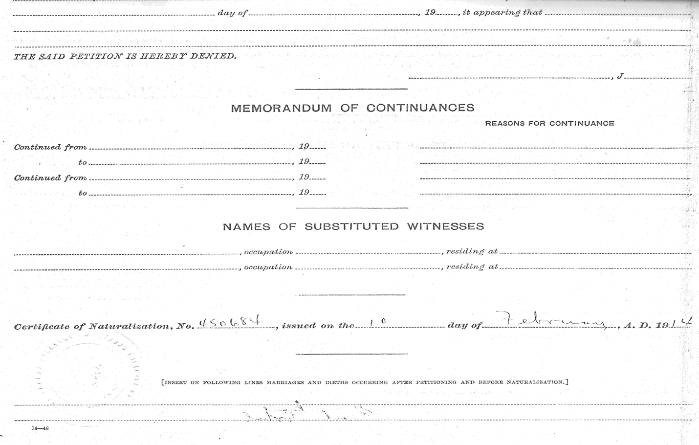 Oath of Allegiance - Wilhelm Reetz